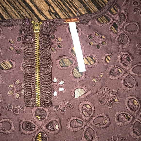 Free People Ruffle Top💛 - Picture 6 of 7